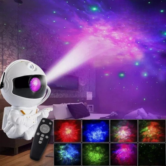 Mini Premium Astronaut Galaxy Projector Night Light With Remote Control
