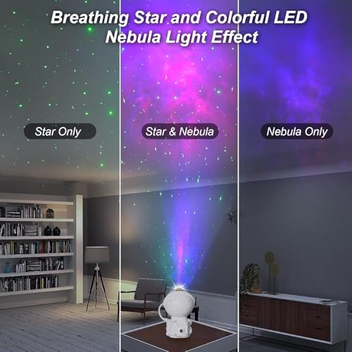 Mini Premium Astronaut Galaxy Projector Night Light With Remote Control