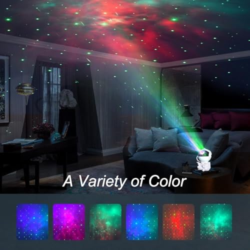 Mini Premium Astronaut Galaxy Projector Night Light With Remote Control