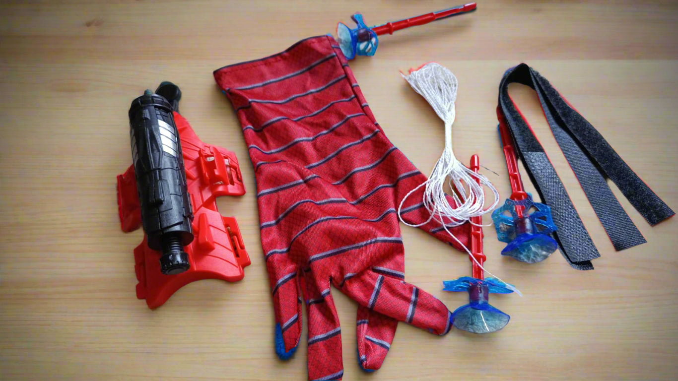 Web Shooter Toy – Superhero Wrist Launcher for Kids Role-Play Fun