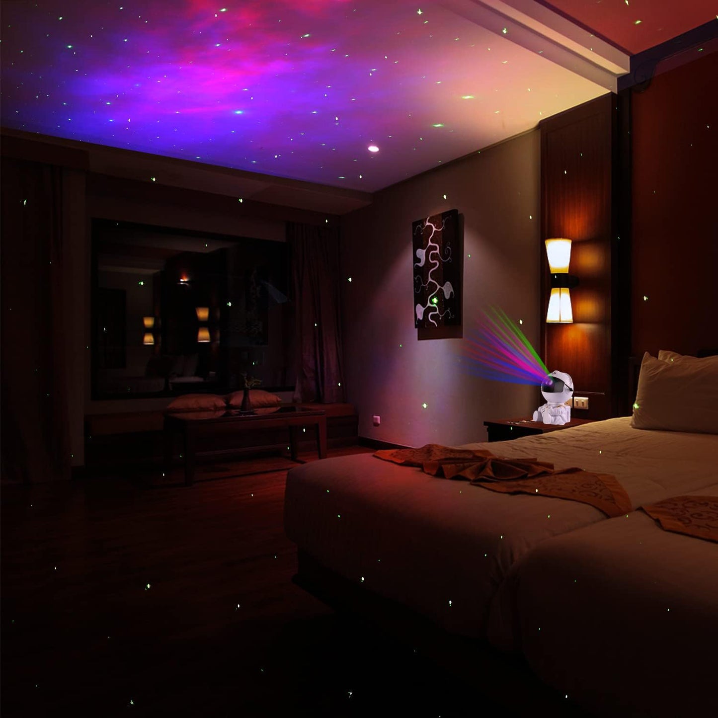 Mini Premium Astronaut Galaxy Projector Night Light With Remote Control