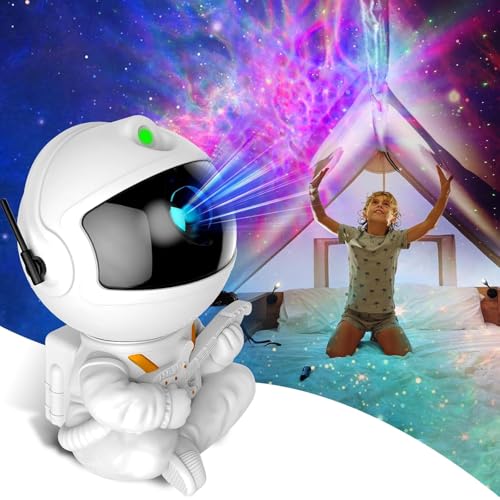 Mini Premium Astronaut Galaxy Projector Night Light With Remote Control